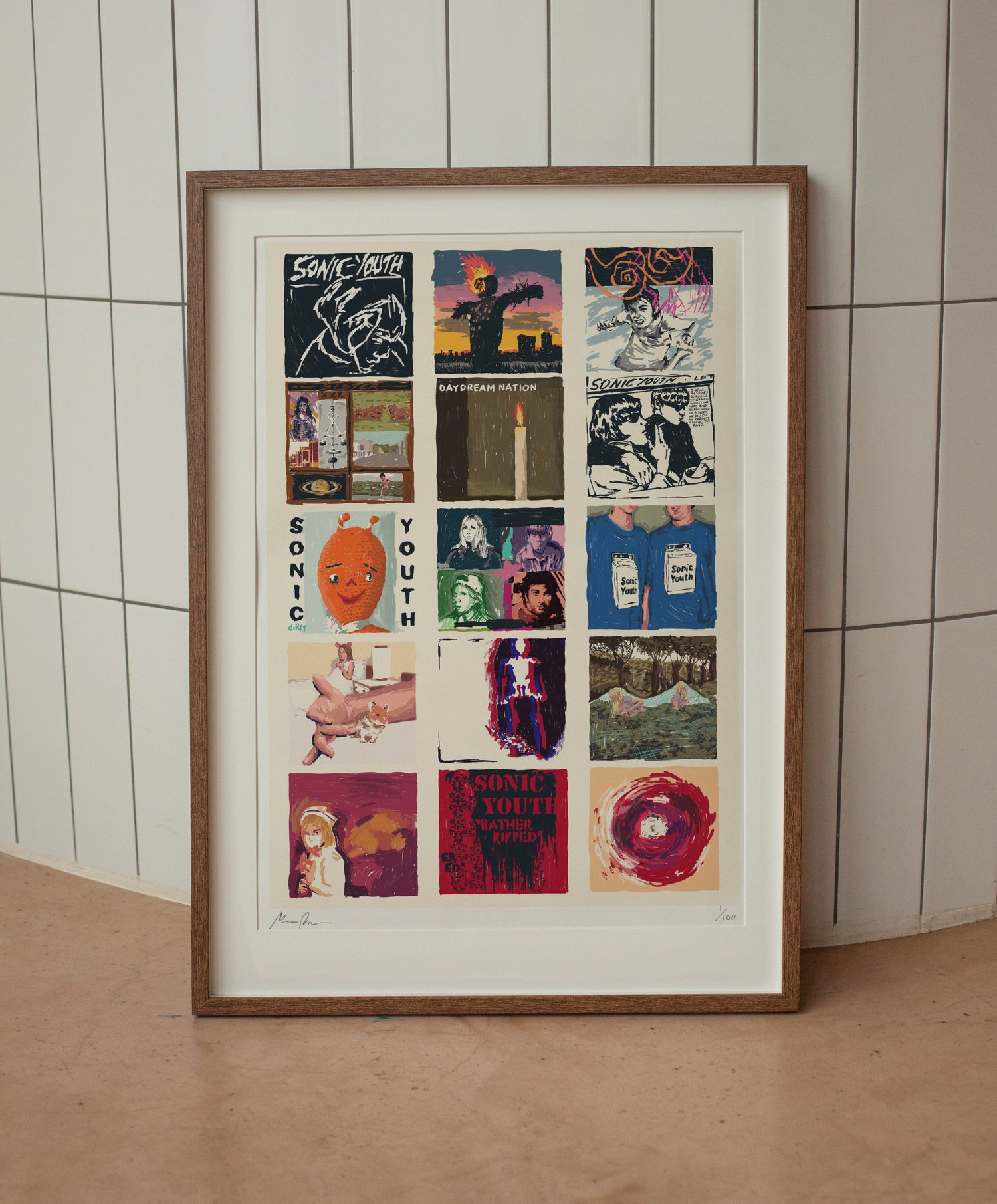 Sonic Youth アートブック Sonic Youth Sensational Fix ARTBOOK | D.A.P. 2010 Catalog