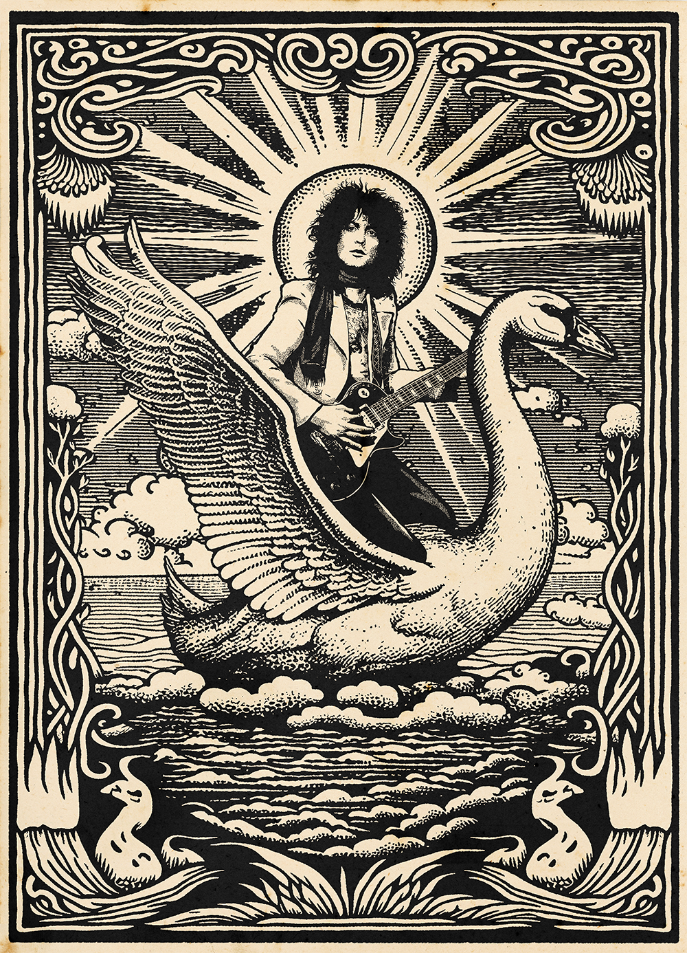 Ride A White Swan (Limited Edition Signed Prints) — Stuff By Mark