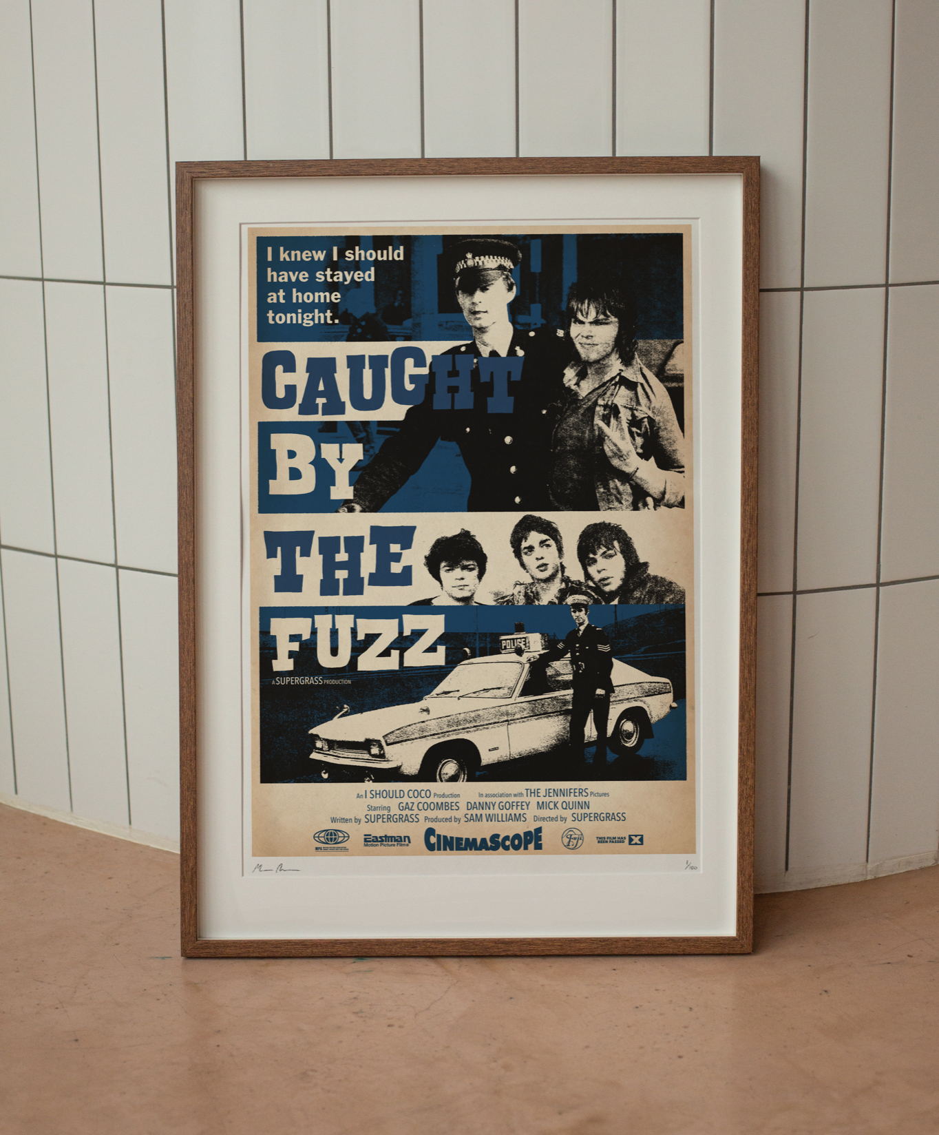 Caught By The Fuzz (Limited Edition Print) — Stuff By Mark
