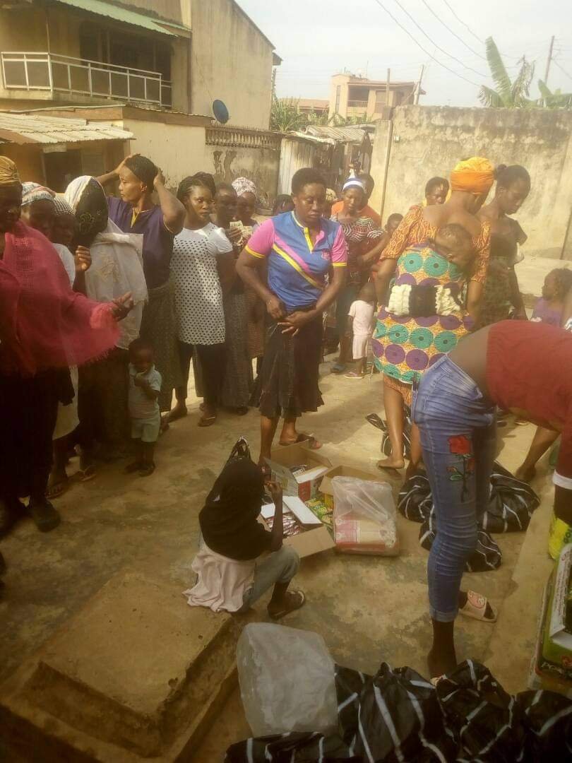 Feeding 50 families in Yakoyo