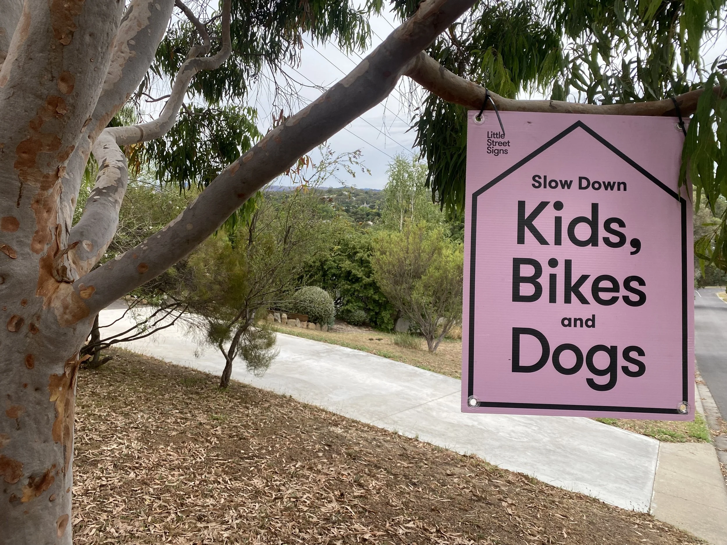 We like to share our streets.