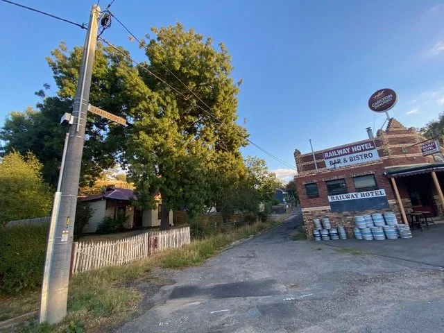 Local women's history: Sarah Coopey Lane, named for Sarah Coopey, who held the Victualler’s licence for the Railway Hotel from 1884 to 1889.