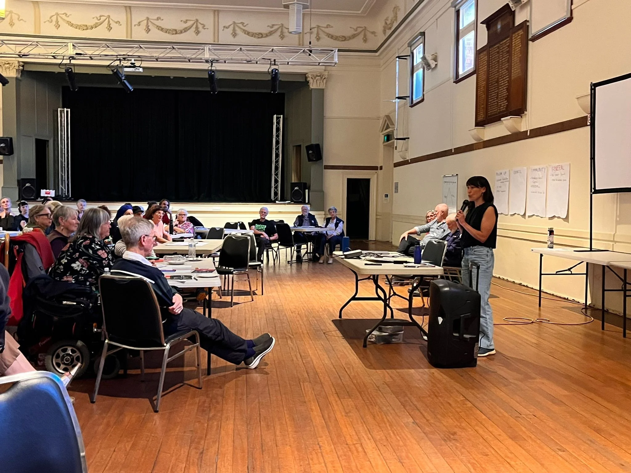 We participated in the Extreme Events and Our Community forum post Jan 2026 fires. We shared about how we connect and support, neighbour to neighbour.