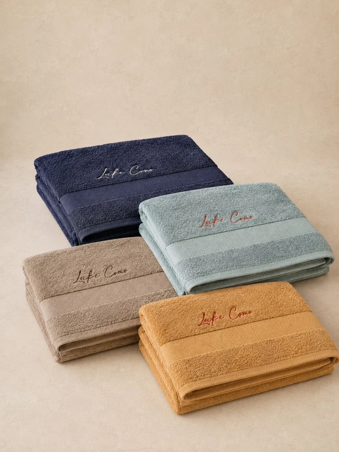 Lake Como Beach Towel