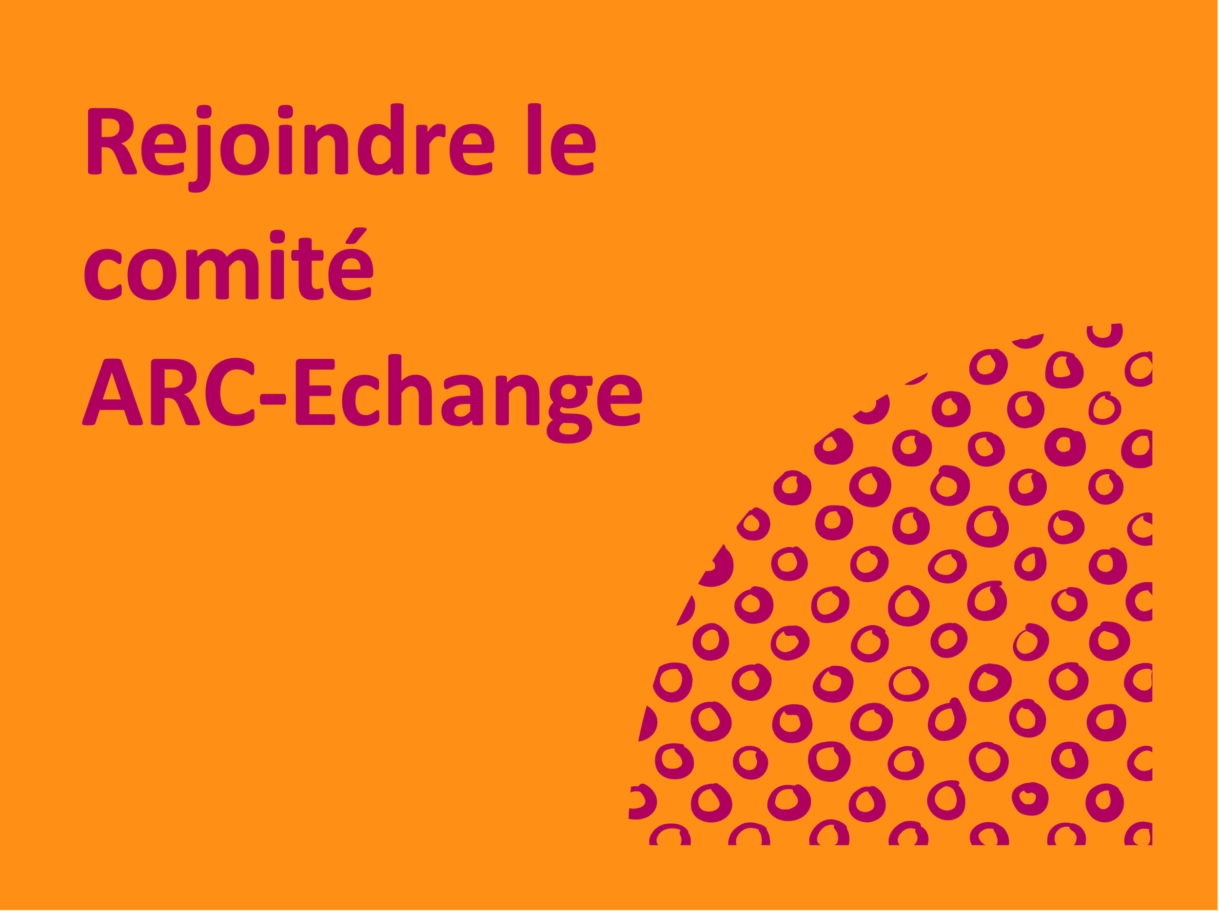 Envie de rejoindre notre comité ?