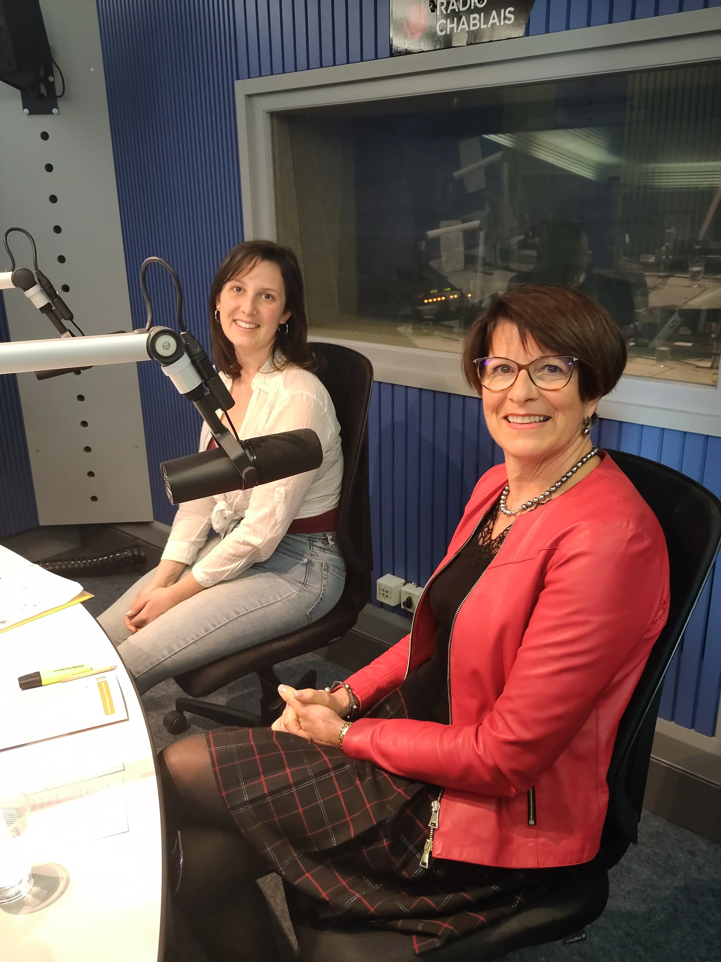 Notre passage sur Radio Chablais 