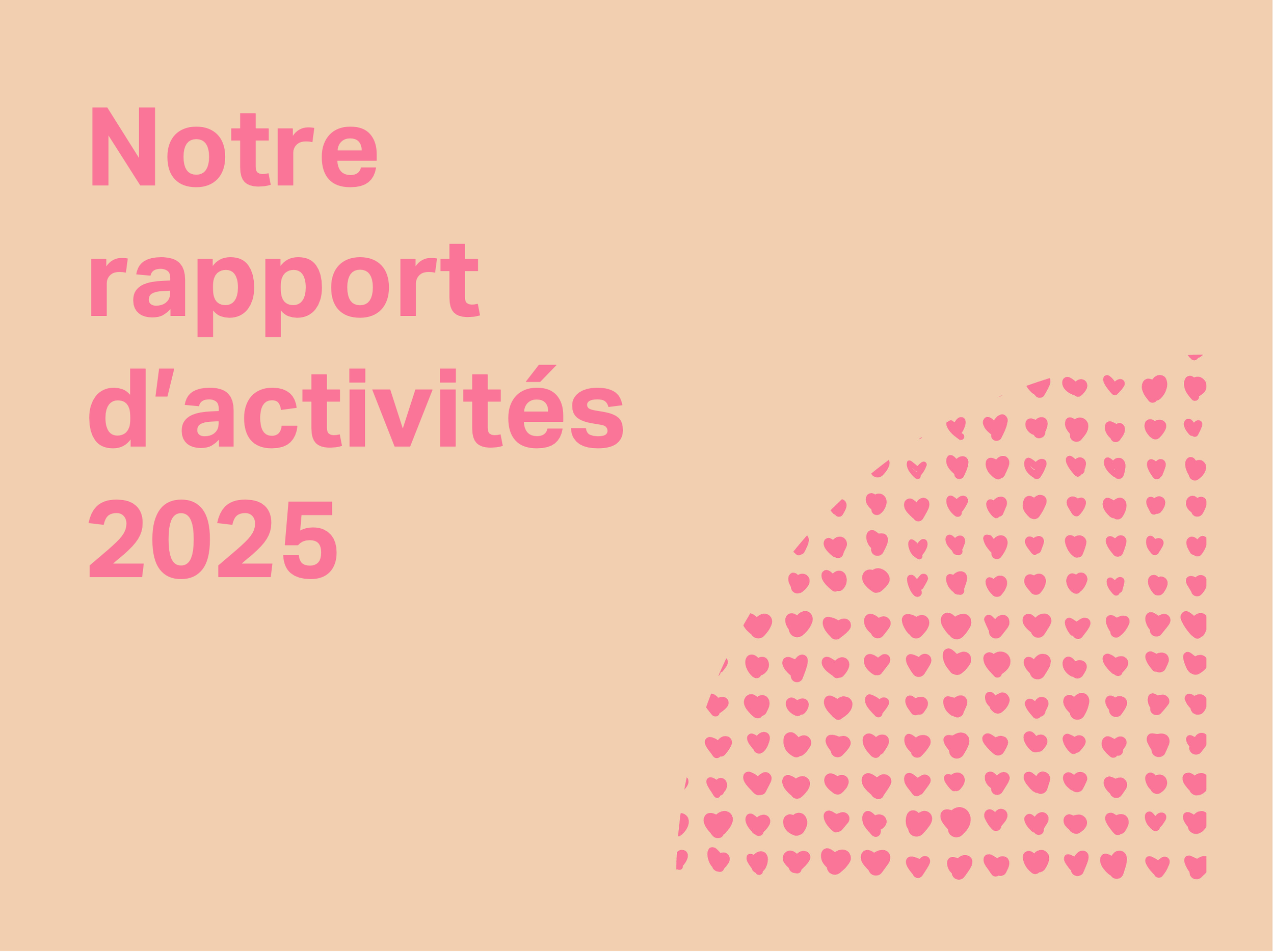 Rapport d’activités 2025