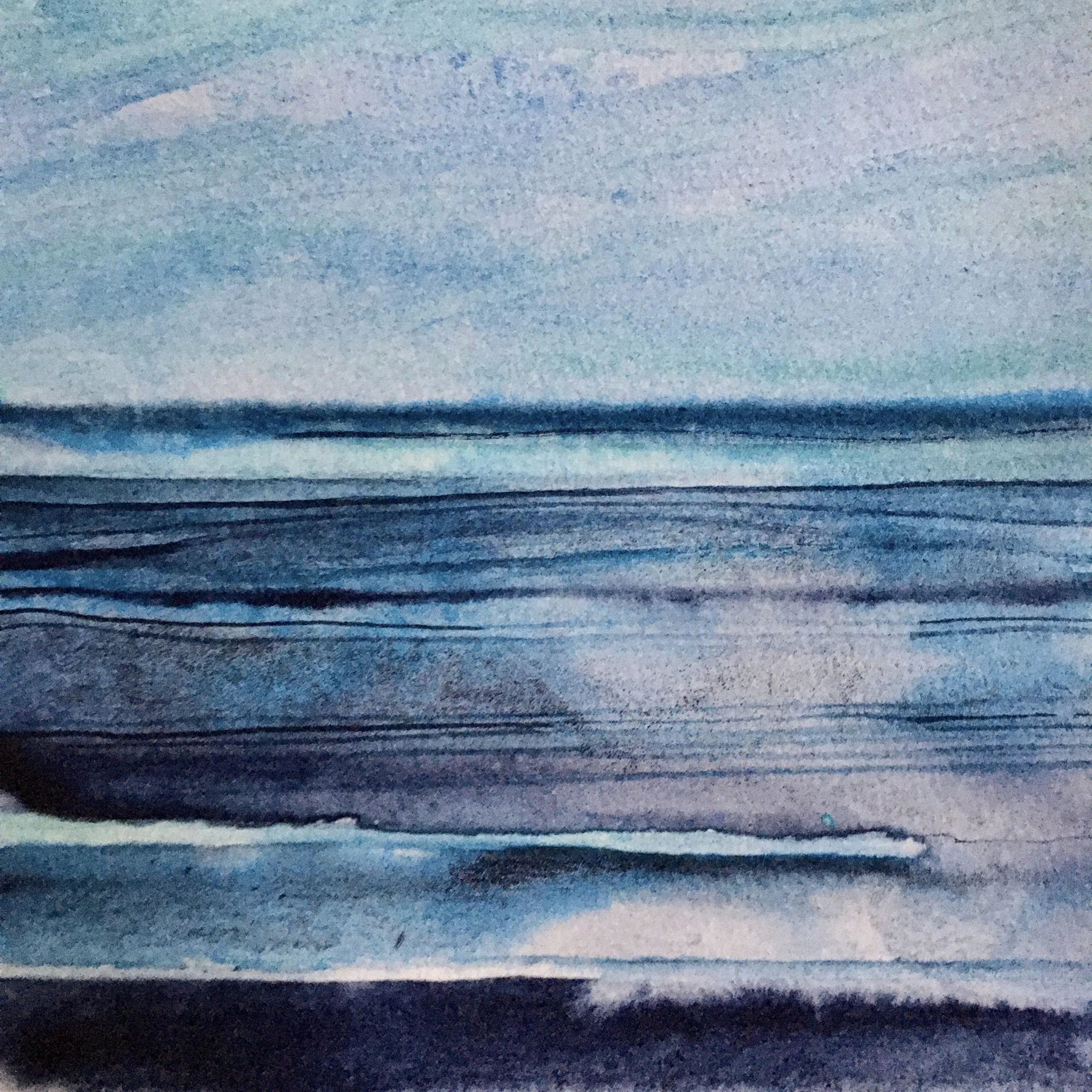 Indigo and Azurite SOLD