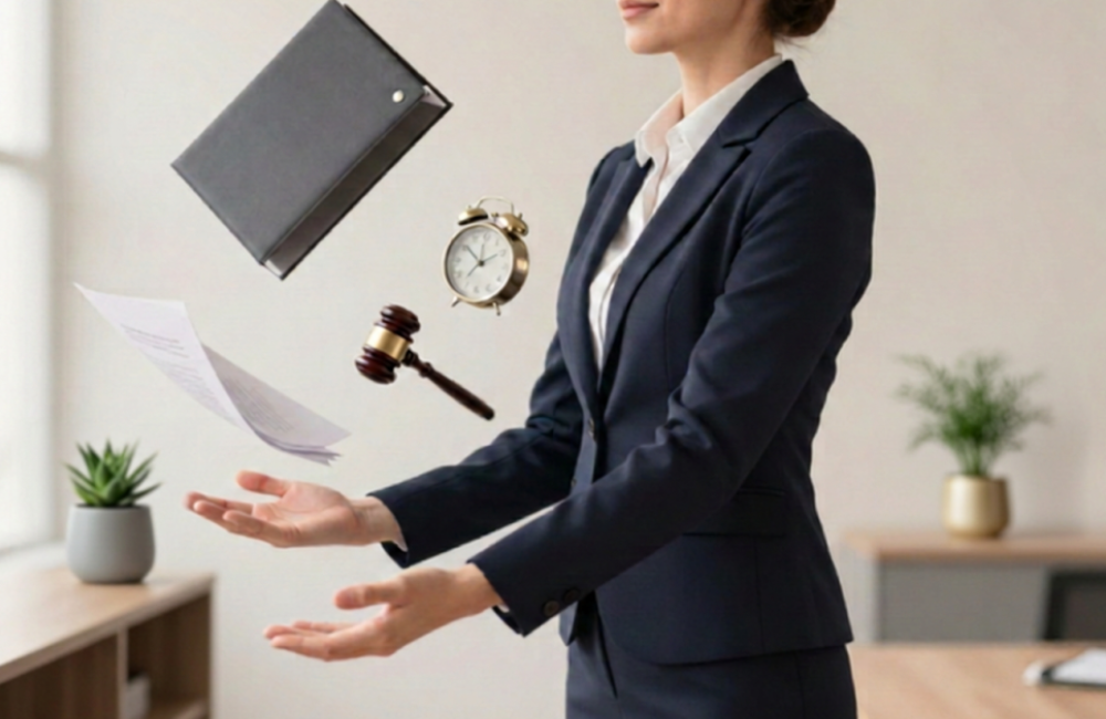 HR professional juggling tasks and justice