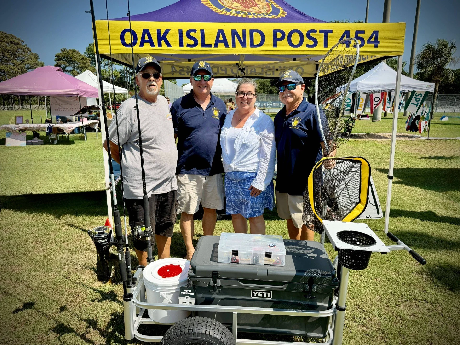 “Loaded” Fishing Cart Raffle - and the Winner is…