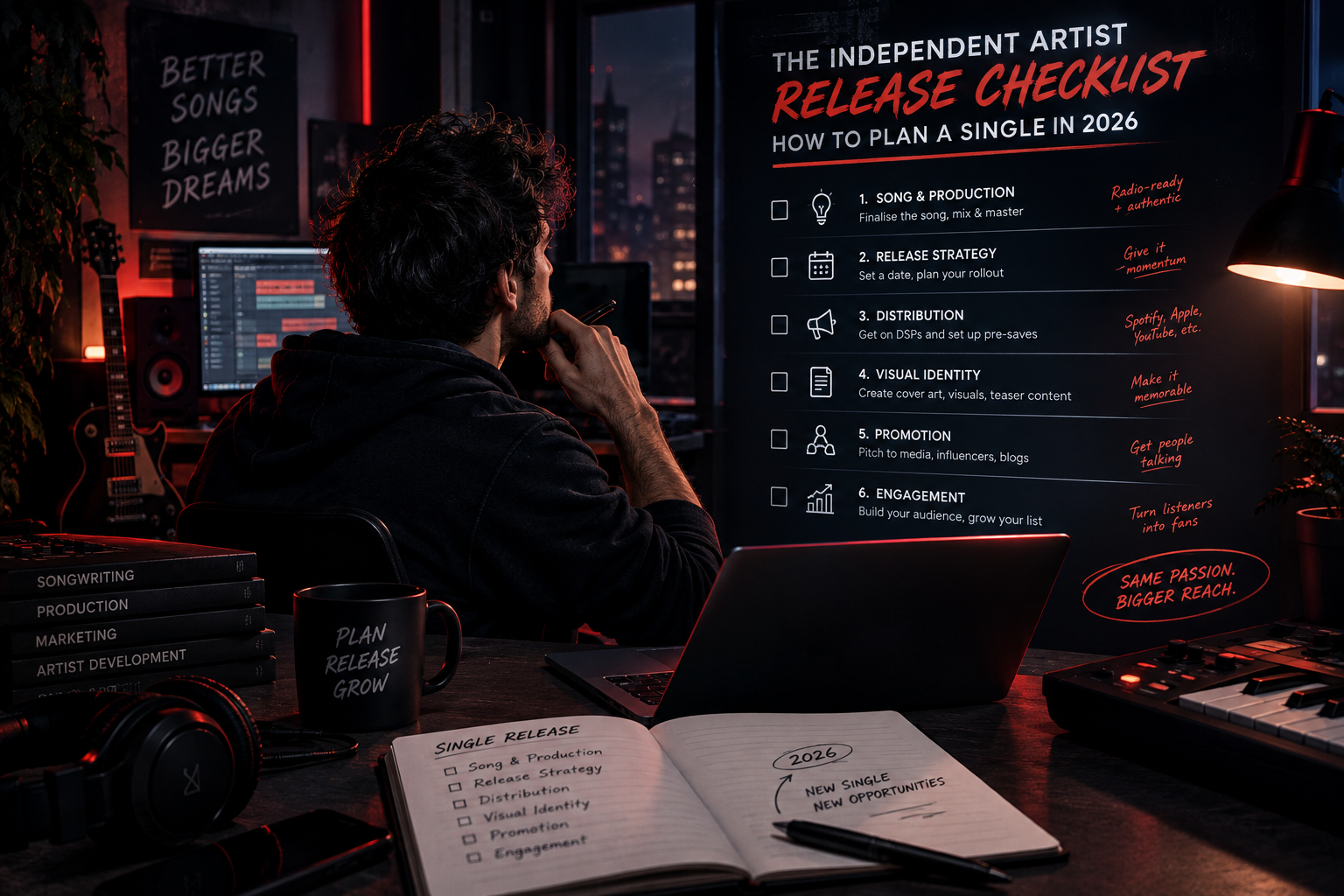 The Independent Artist Release Checklist: How to Plan a Single in 2026