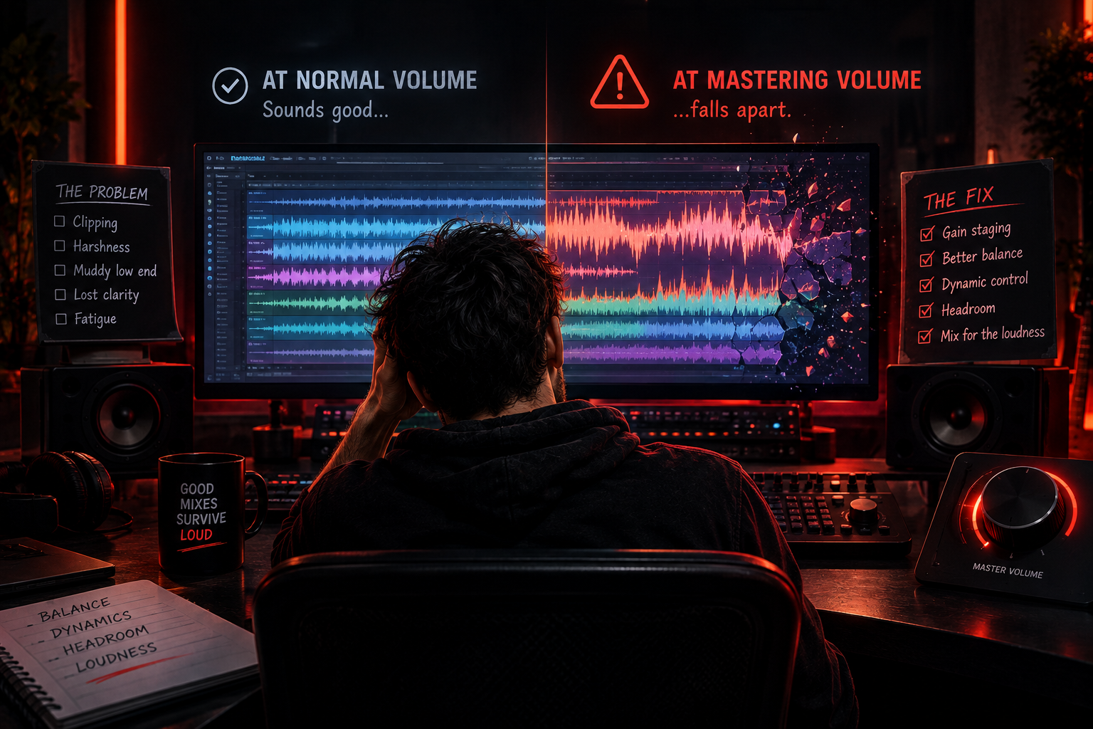 Why Your Mix Falls Apart the Moment You Turn It Up