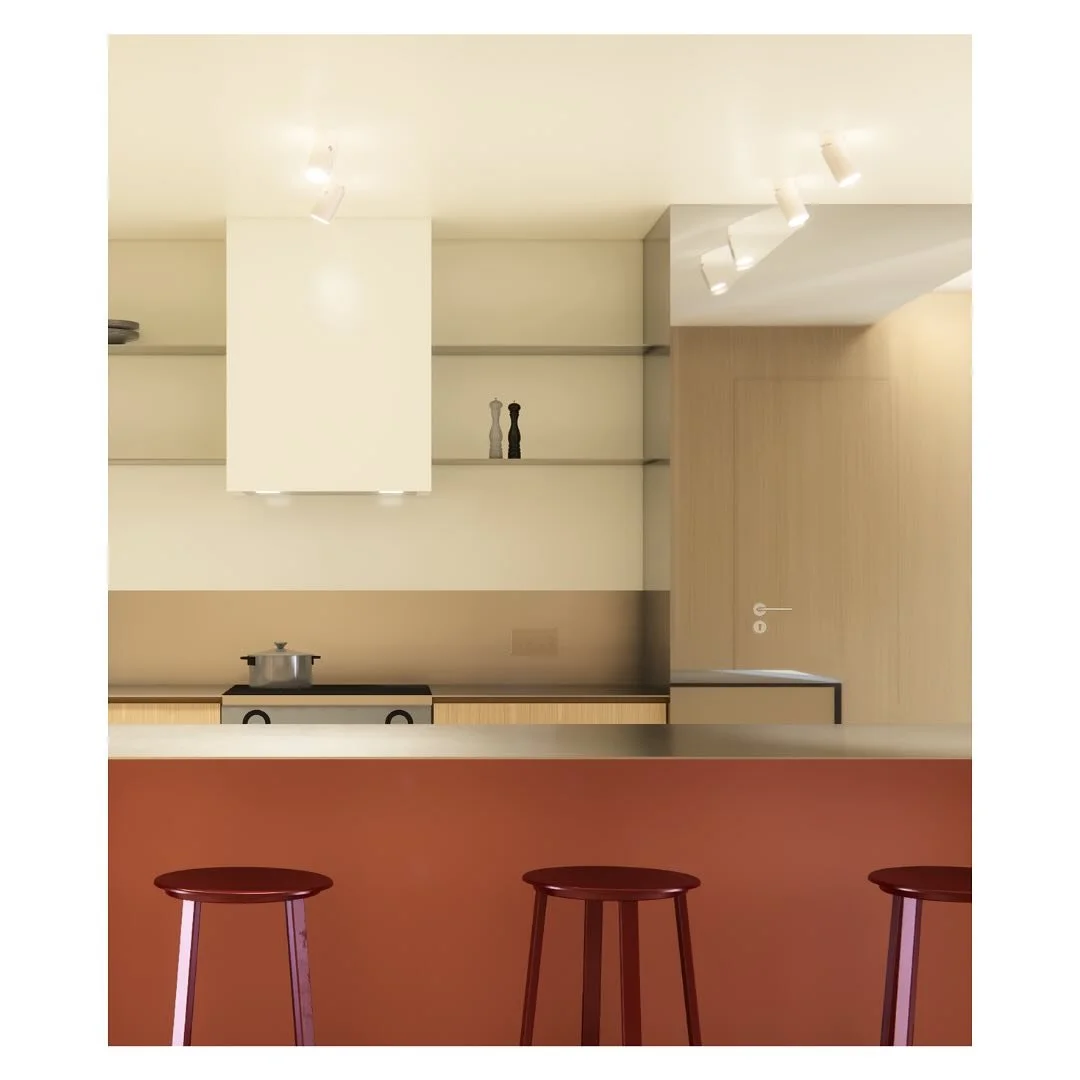 Concept design process..
Kitchen 3D render

Design and coordination by @studio___p3 
Render by visuals-space.com

#concept #design #designprocess #kitchendesign #custom #bespoke #stainlessteel #wood #3d #render #visual #interiorarchitecture #renovati