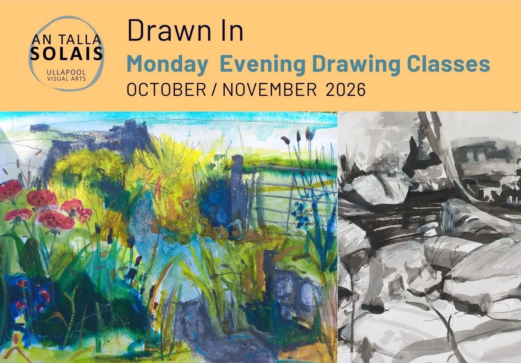 Drawn In : Drawing Class with Rachel Grant