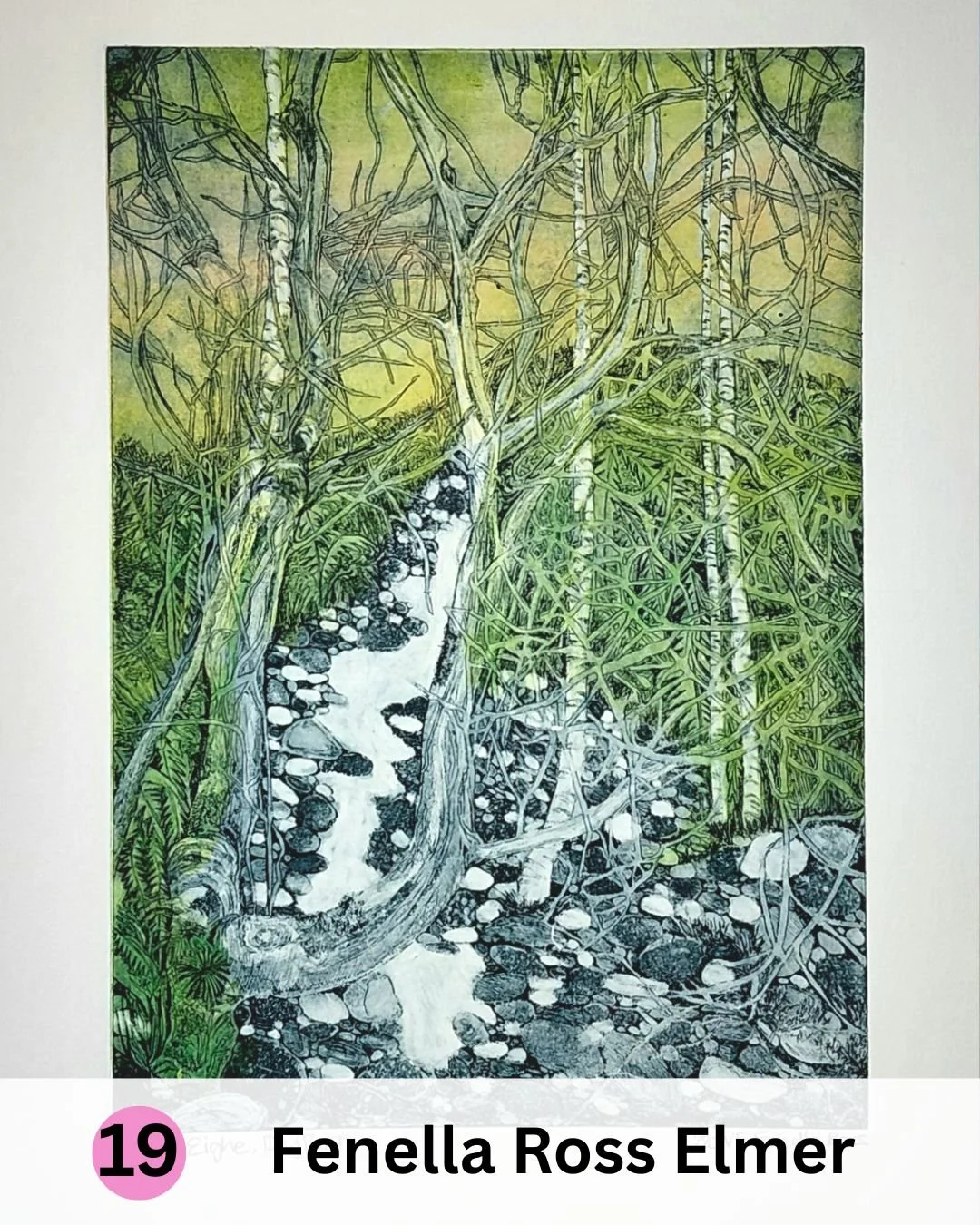 Printmaking- non toxic etching, explored combination printmaking, Lino and Collagraph | Garve