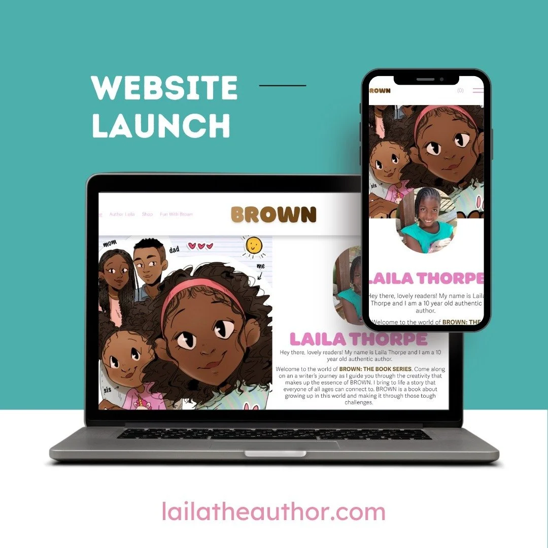 OH SNAP ! My website is officially available. Please use lailatheauthor.com to purchase BROWN books and merch moving forward. Onwards and Upwards ! Link is located in my bio ! Thank you again for the support.

#website #authorlife #books #reading #20
