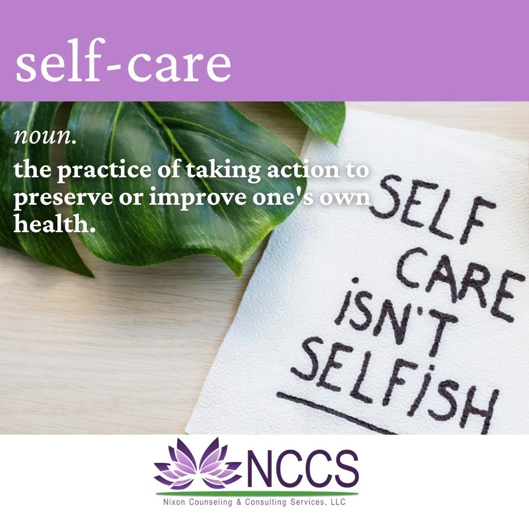 Happy National Self Care Day 
From Dr. Shonda Nixon &amp; NCCS

National Self-Care Day is observed every year on April 5 all across the U.S. In the hustle and bustle of life, we tend to put our needs and well-being on the back burner at times. Taking