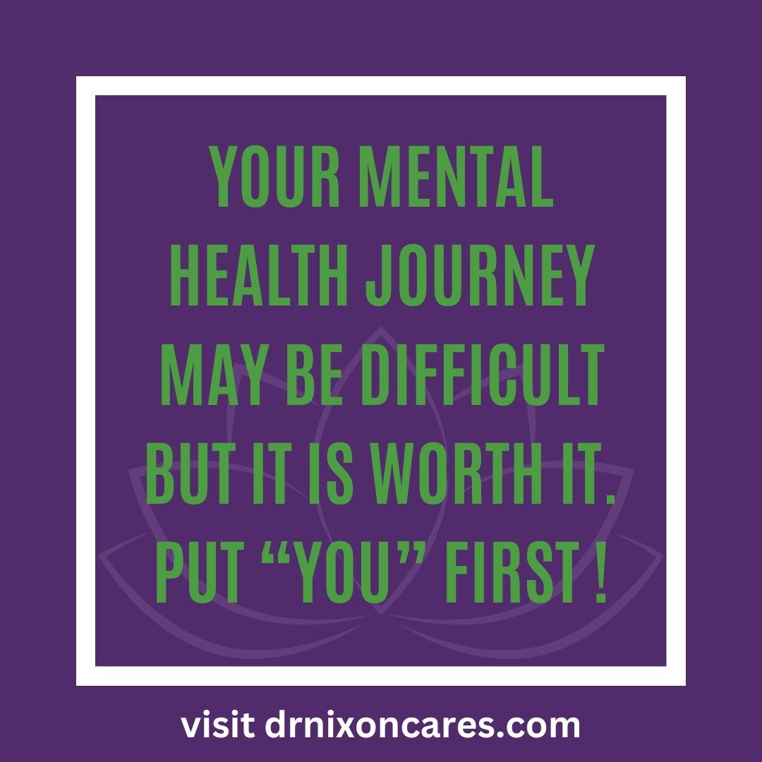 We are going into a New Year and use this new start , this new beginning to take your mental health journey more seriously and put YOURSELF &amp; your mental health FIRST. You are deserving of a life free from mental health struggles. So let's work t
