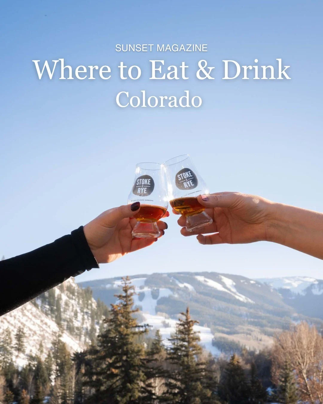 As featured in @sunsetmag : Stoke &amp; Rye and Lookout Bar stand out for their distinctive atmospheres, breathtaking views, and innovative takes on cocktails and cuisine. Whether you're after a refined dining experience or a laid-back evening with a