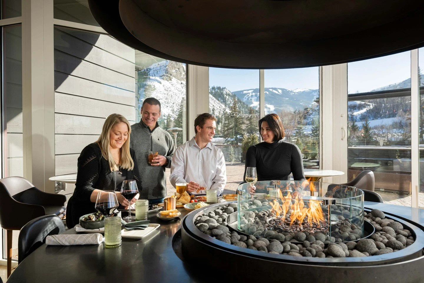 As the days grow colder, gather with friends and savor cozy moments at Stoke &amp; Rye. At happy hour, enjoy small bites and drink specials below: 

$7 Well Cocktails $5 Draft Beers
$10 House Red, White or Sparkling Wine 
$12 Specialty Cocktails

🥂 