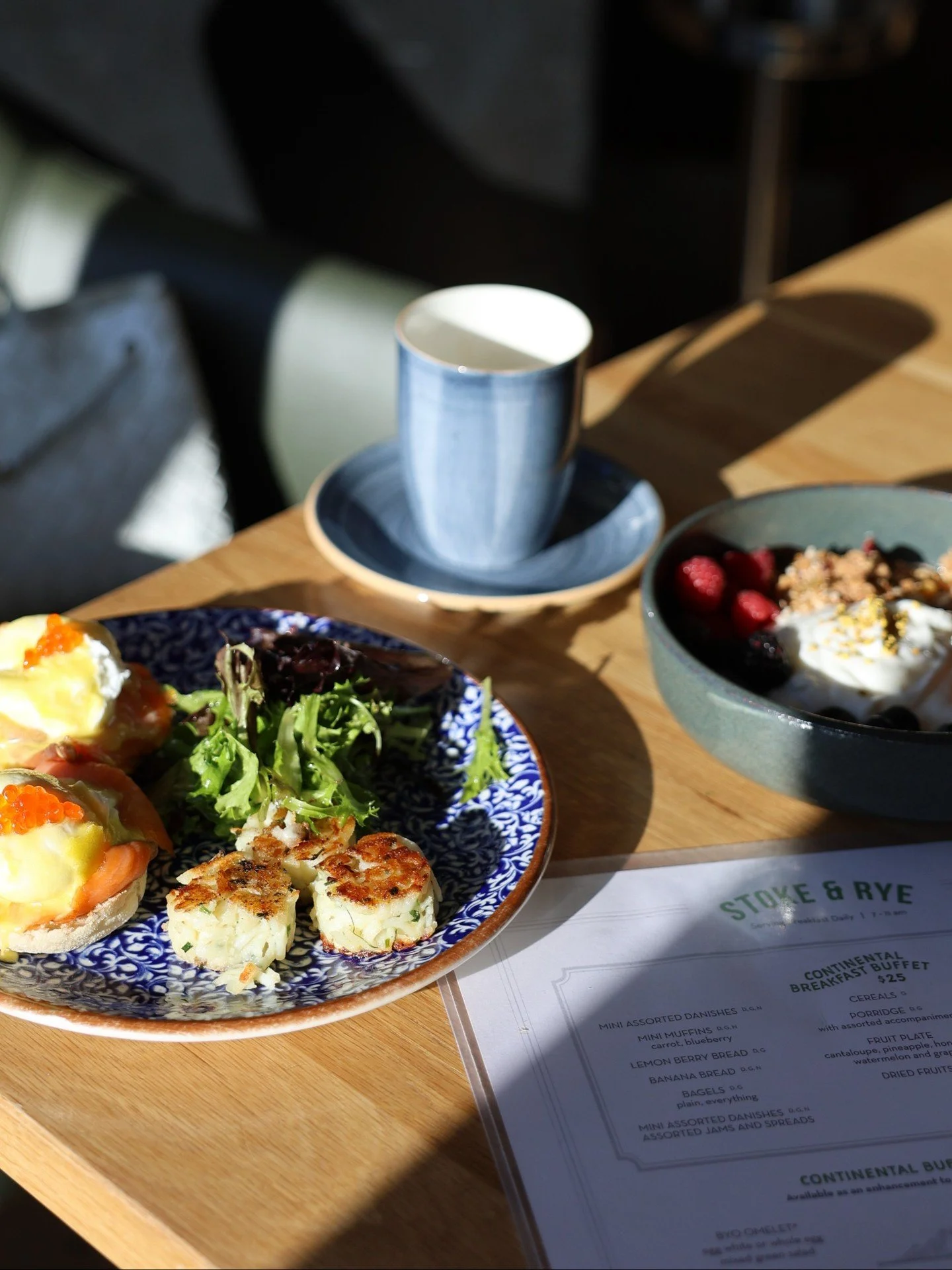 Breakfast at Stoke &amp; Rye sets the tone for everything that follows &mdash; hearty, thoughtfully crafted, and rooted in bold, honest flavor. Before the lifts spin or the trails call, gather around the table and start your morning with something wo