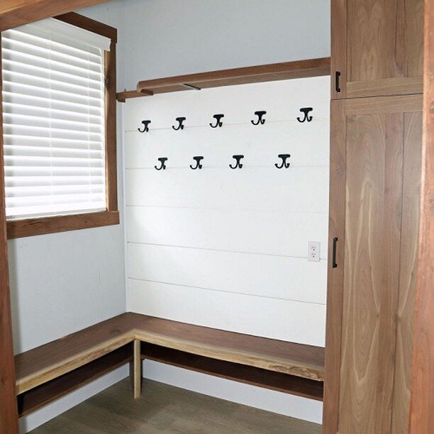 &quot;Mike Shipp and his team at Premium Cuts Millwork helped us turn our teeny laundry room into a spacious mudroom! They thought of details that I would have overlooked and turned it into a beautiful space that functions perfectly for our family. H