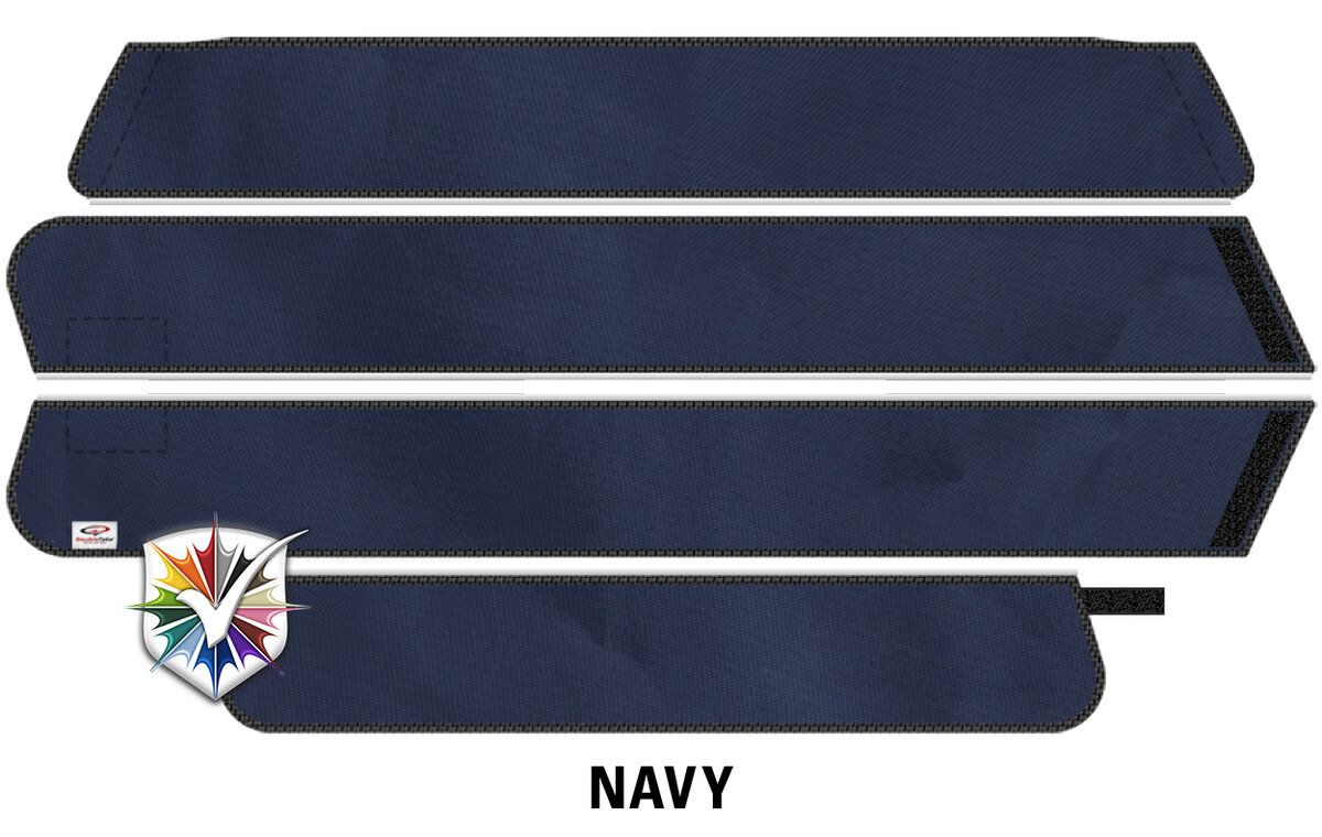    DELUXE VALANCE - 2/4/6-PASSENGER   Made from marine-grade, 100% solution-dyed acrylic materials  &nbsp; /&nbsp;&nbsp;  Superior water and wear resistance   Installs quickly into DoubleTake Track Tops with our Kwick-Track Rail System&nbsp;&nbsp;/&n