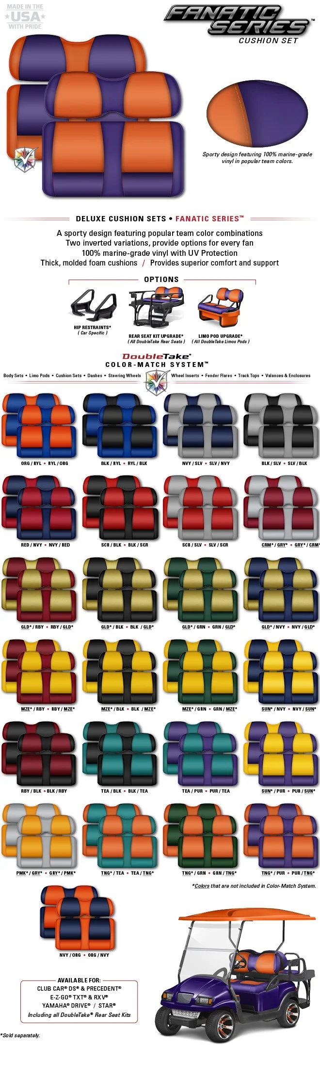 Fanatic Series — DoubleTake Golf Car