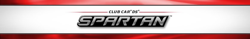 DoubleTake Club Car DS Spartan Banner