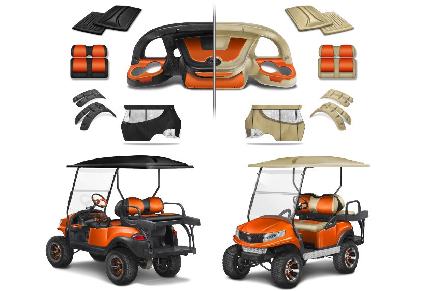 DoubleTake Phoenix-PD kit shown in orange and black