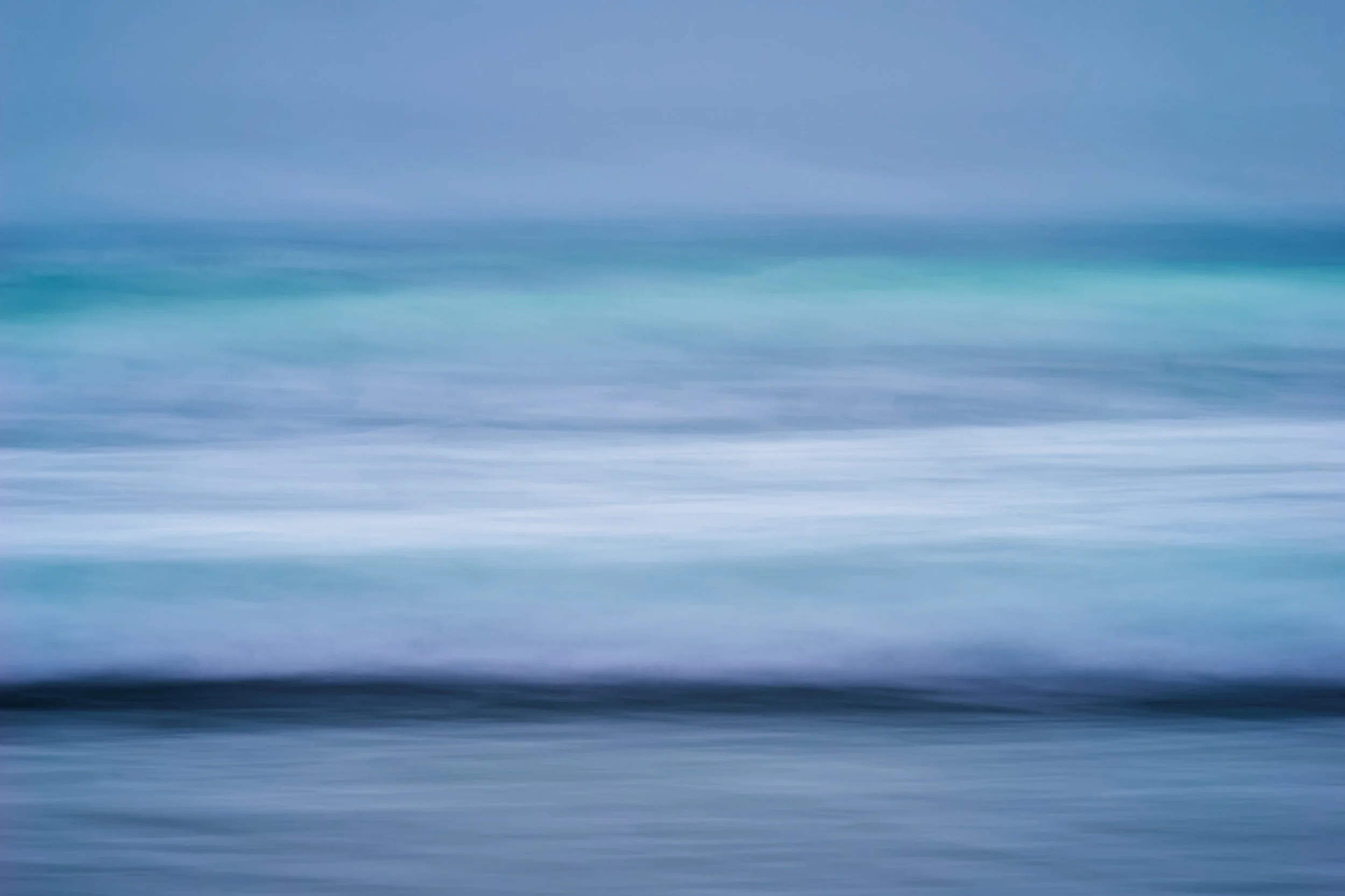 The Sea in Blue Hour (i)