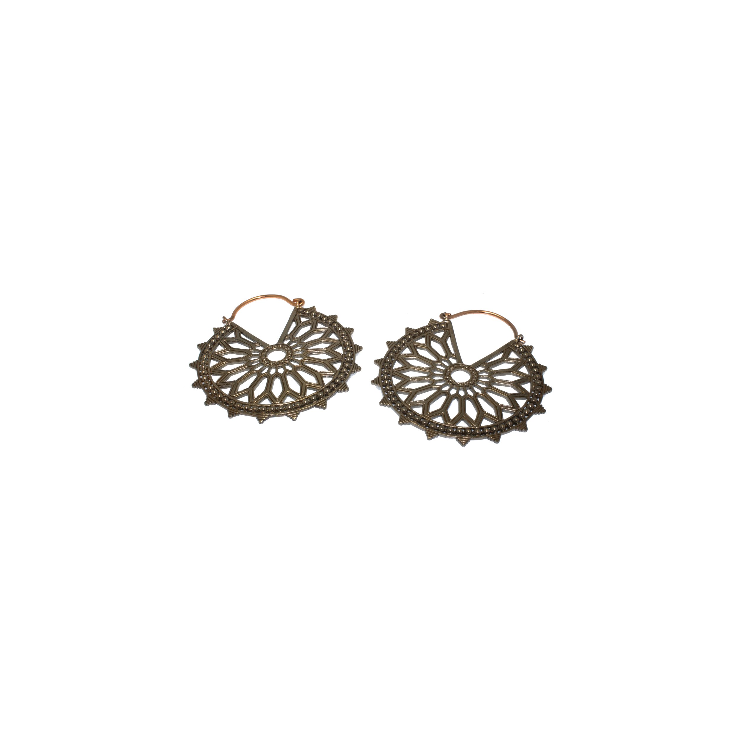 Golden Artificial SFT87 Party Wear Copper Earring at Rs 50/pair in Mumbai