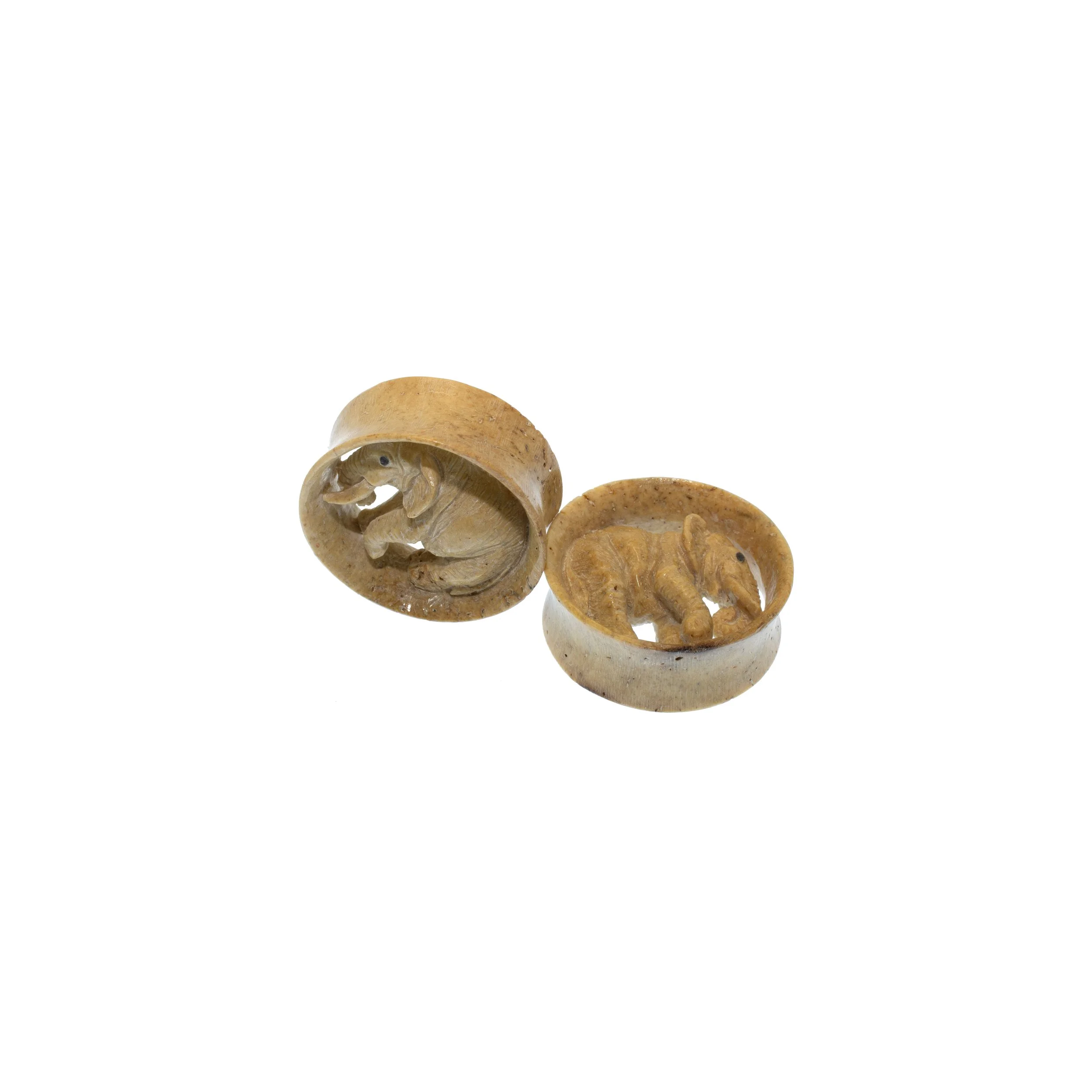 Walrus Jawbone Elephant Eyelets (1 1/4")