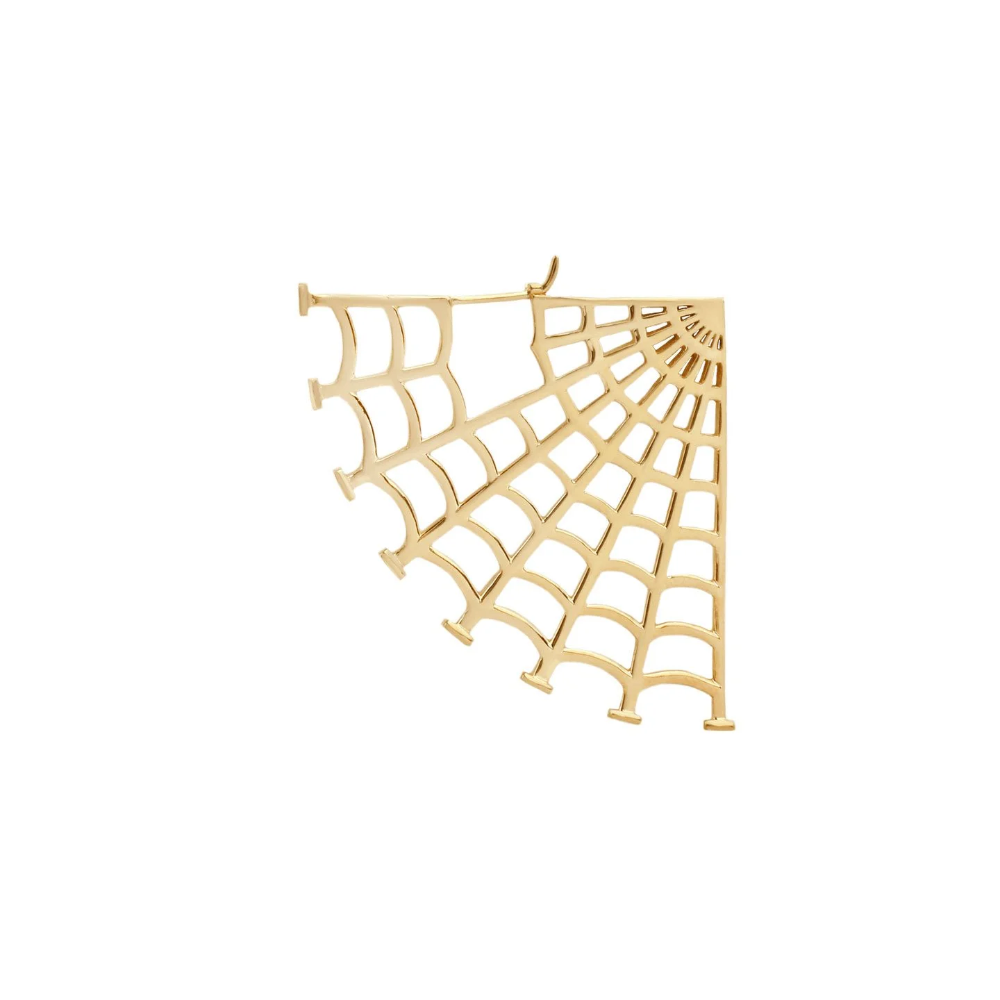 Gold Plated Spidey Sense Hoops (16 Gauge)
