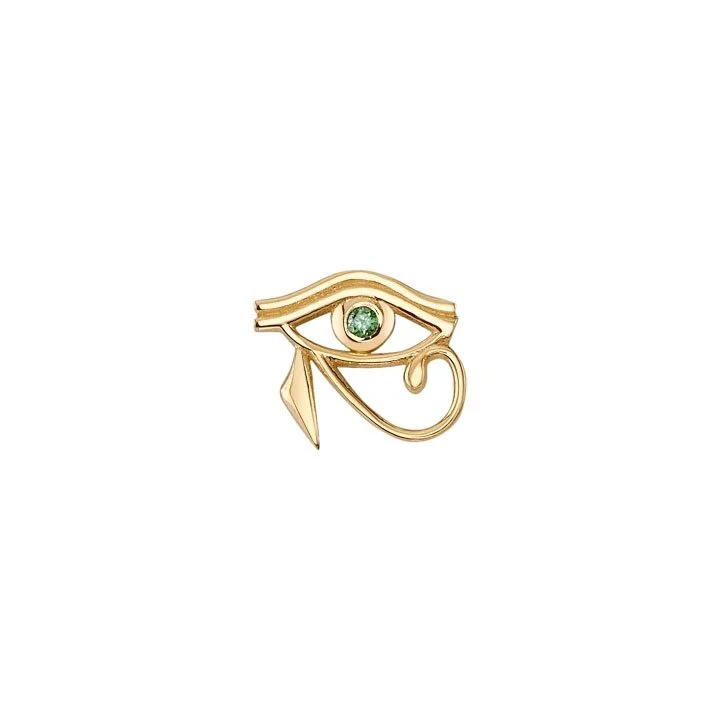 Gold Eye of Horus Threaded End