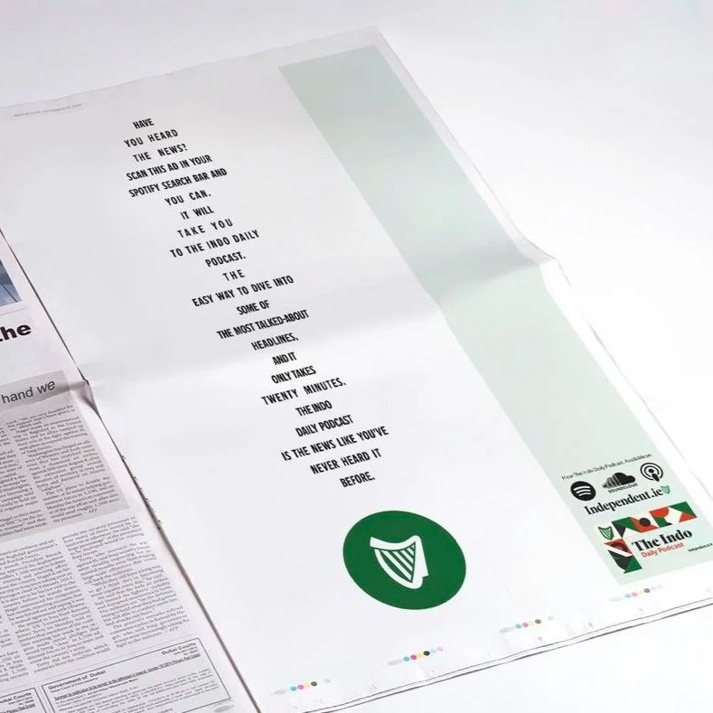 "Have You Heard The News?" - Irish Independent