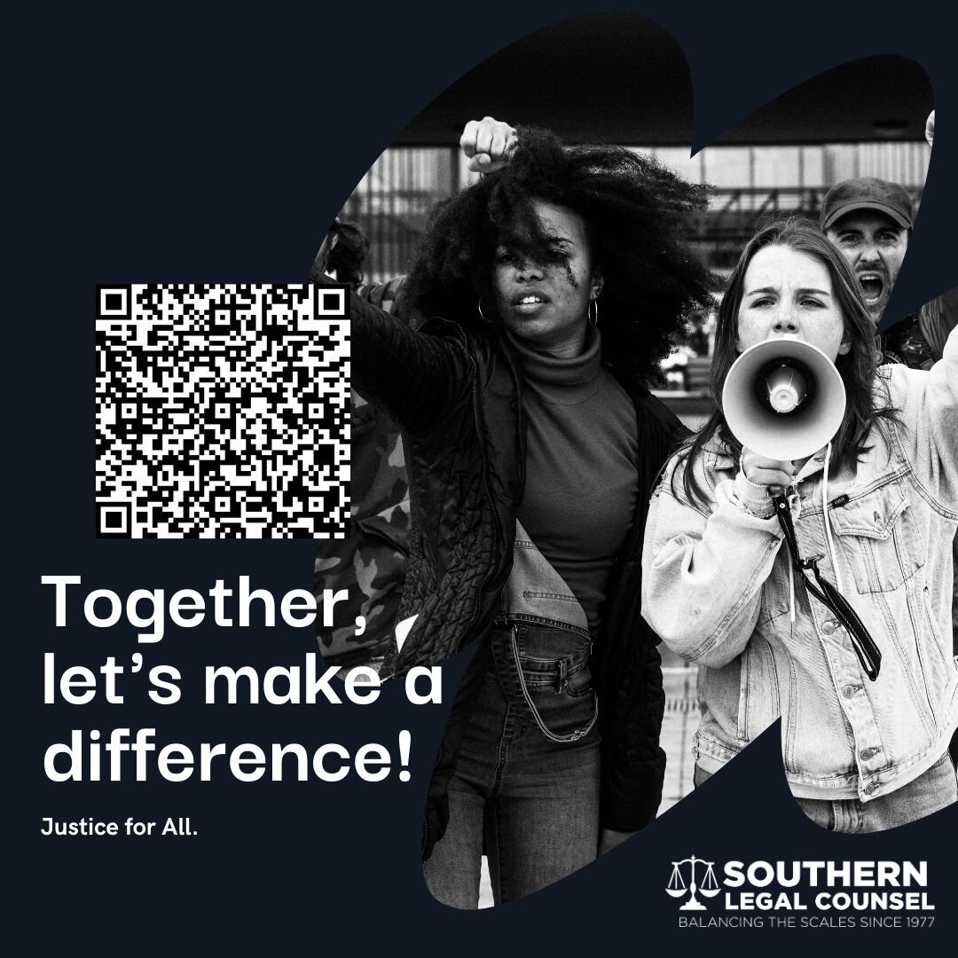 ✊ &quot;Every action counts! Join SLC in our mission to uphold justice, challenge unjust laws, and support vulnerable communities. Together, we can make a difference. #JoinTheCause #SLC #SLCMission&quot; ✊