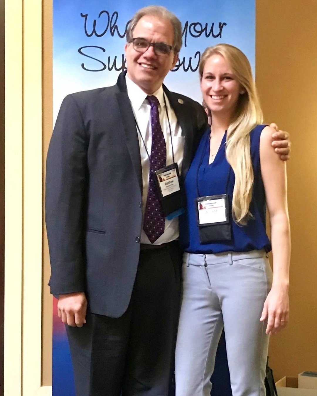 ⠀
This #tbt we are throwing it back to when SLC attorney Simone Chriss took a photo with Matt Dietz, a fierce advocate and the founder of the Disability Independence Group, at the 2018 Guardian ad Litem Disability Conference. #WhatsYourSuperpower #IA