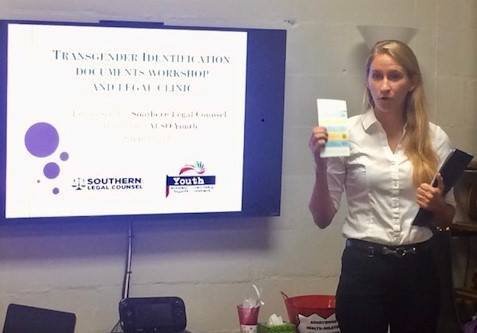 This #tbt we are throwing it back to when SLC attorney Simone Chriss presented our statewide Transgender Identification Documents Workshop and Legal Clinic in Sarasota! 

SLC was so excited to partner with ALSO Youth, an invaluable resource and champ