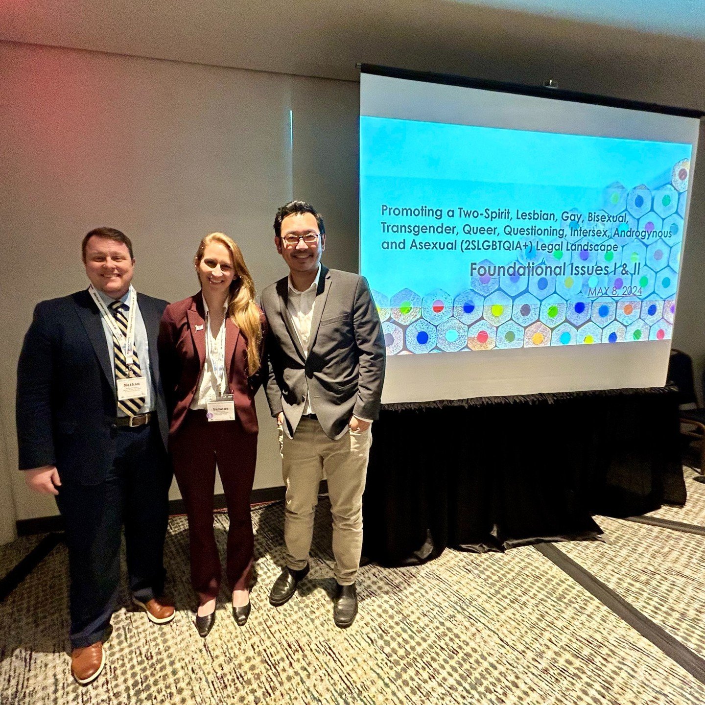 ⠀
SLC's Simone Chriss is in Detroit, Michigan at the 2024 Equal Justice Conference, where she was honored to present many sessions during the full-day LGBTQ+ Pre-Conference yesterday! Thank you to the NLADA and the ABA for putting on this incredible 