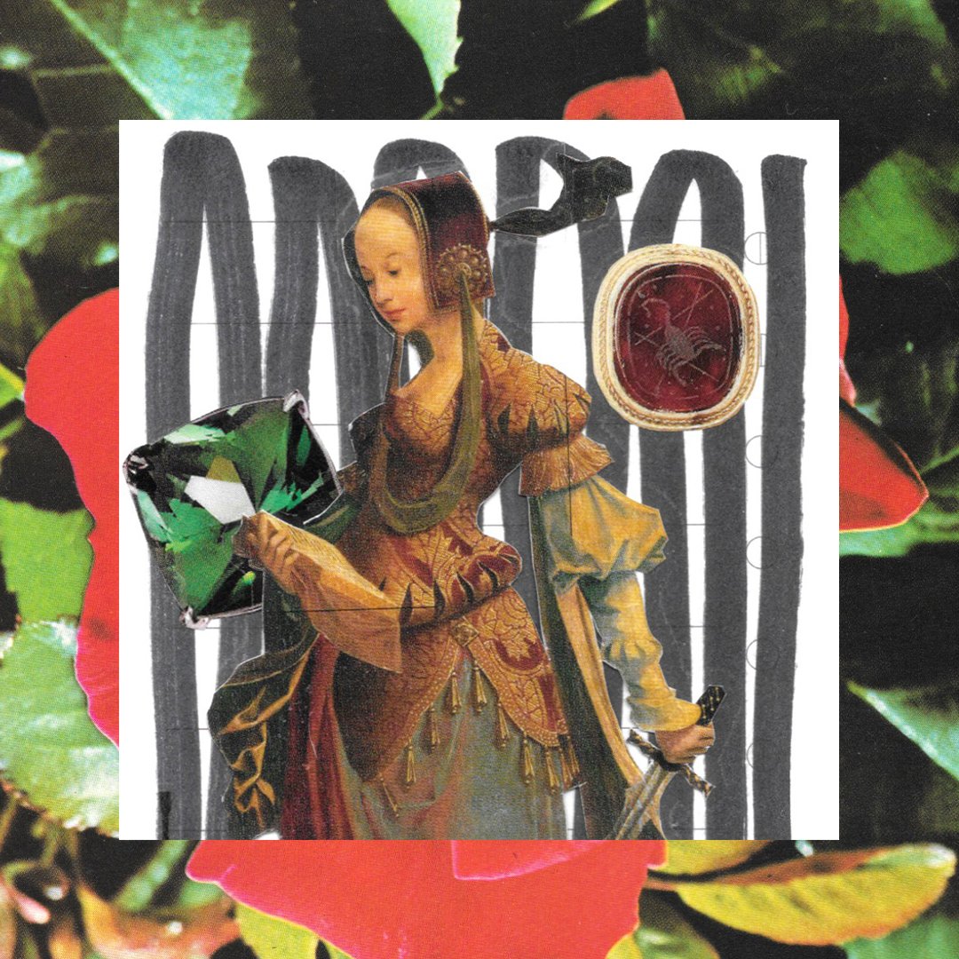 Saint Catherine - Collage