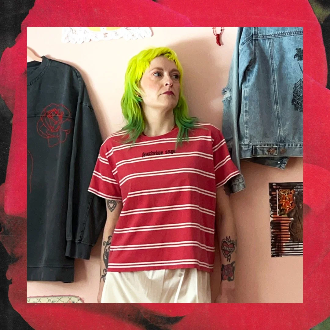 Feminine Rage Embroidered Tee