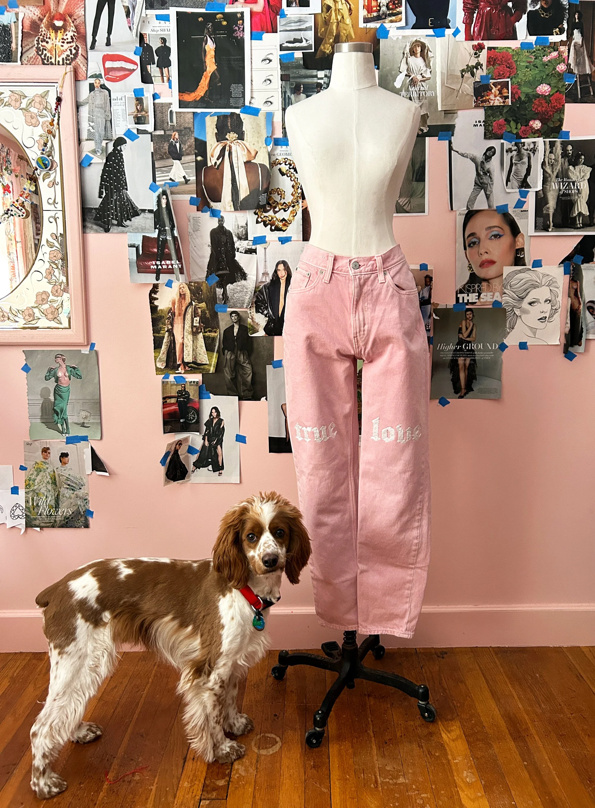 Pink True Love Jeans