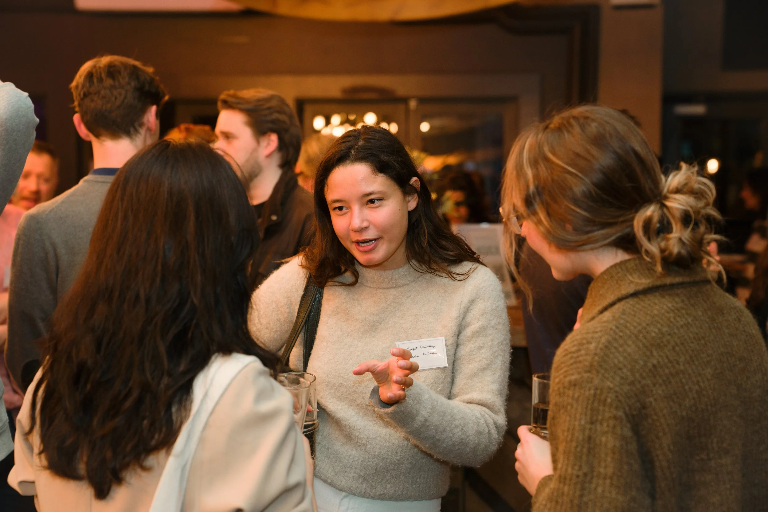 100 people, 3 talks, all climate
