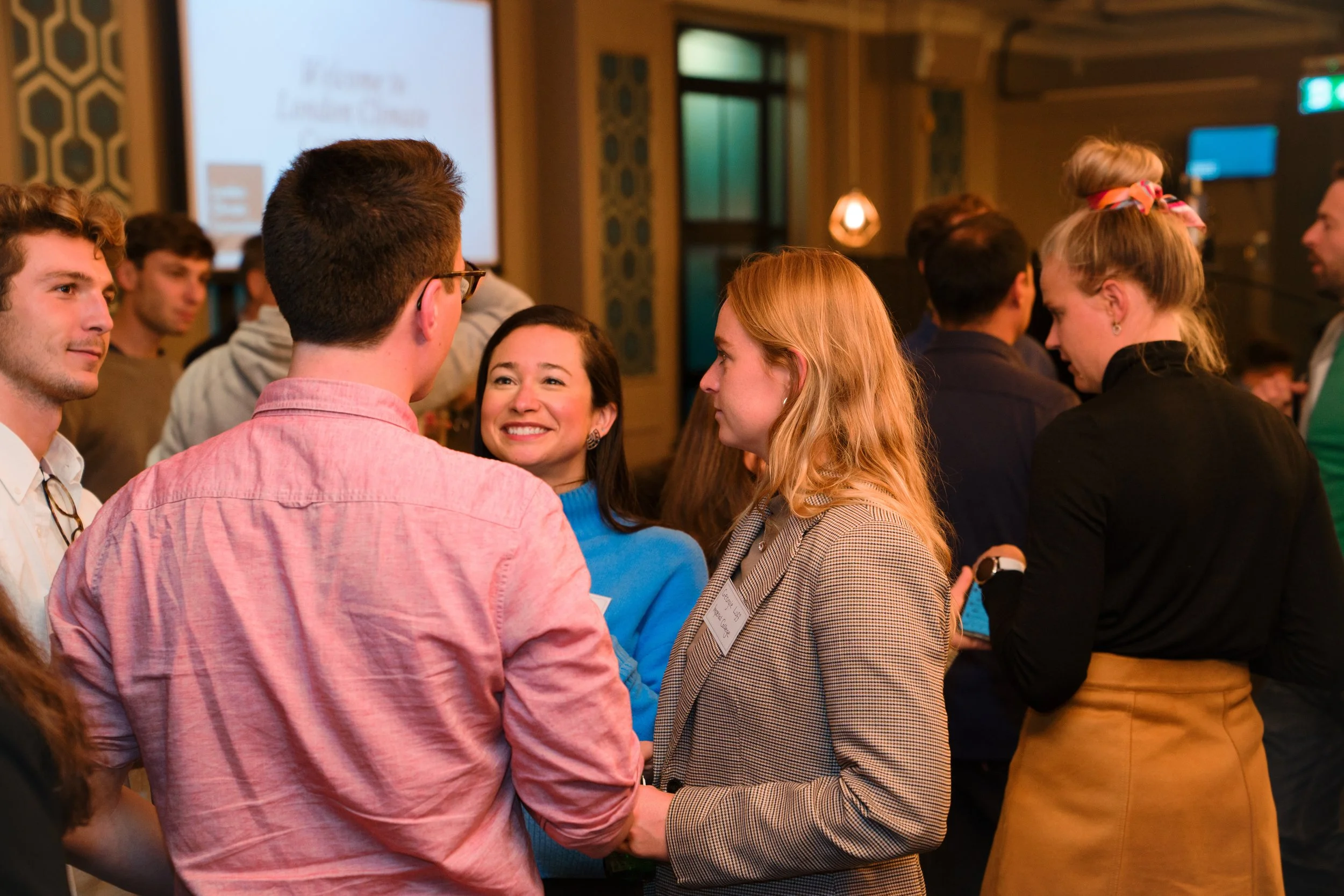 100 people, 3 talks, all climate