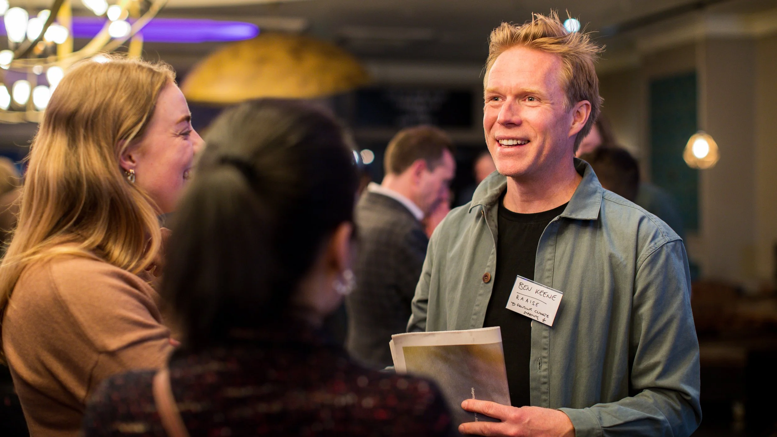 100 people, 3 talks, all climate