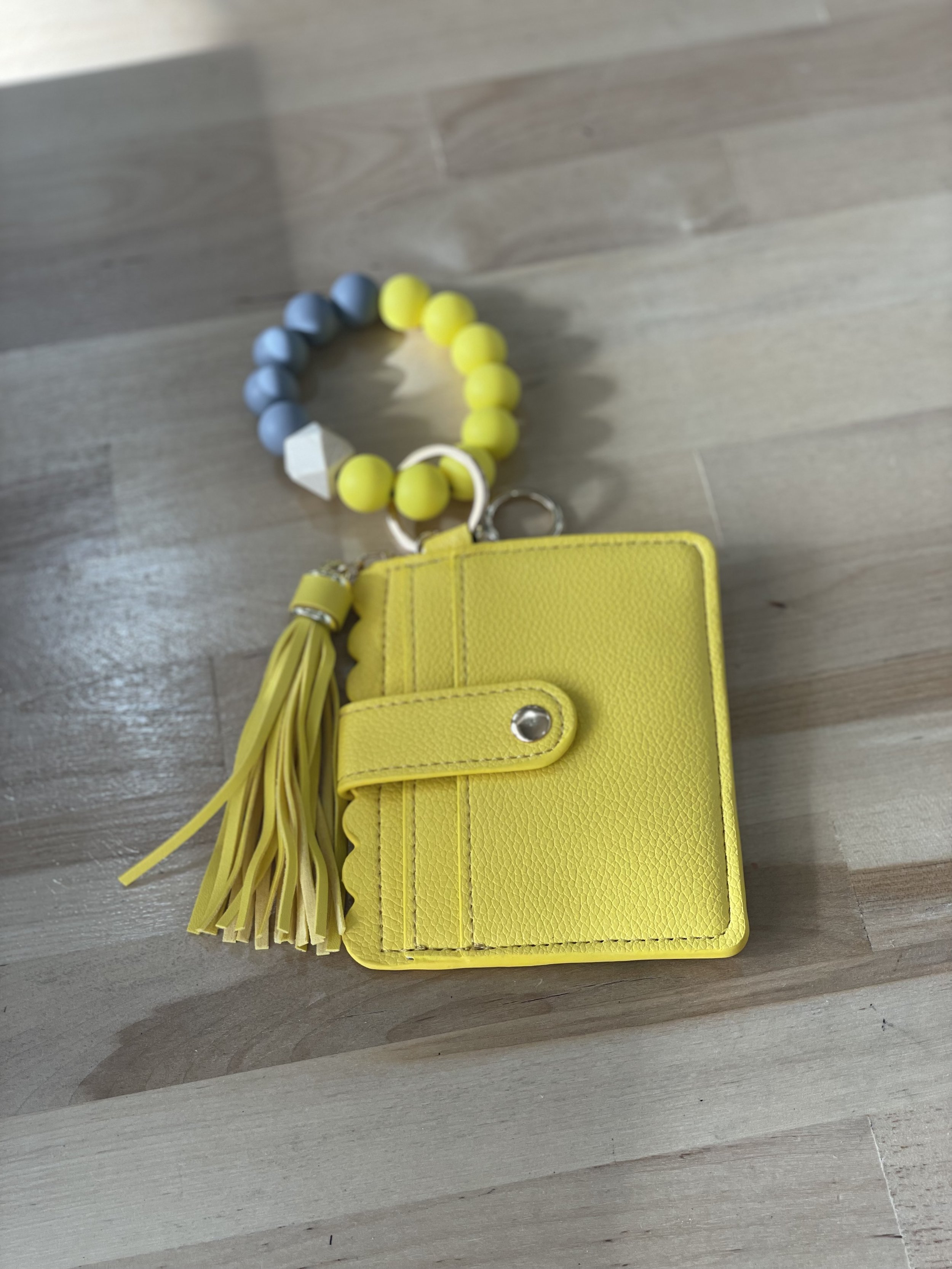 Yellow Wristlet