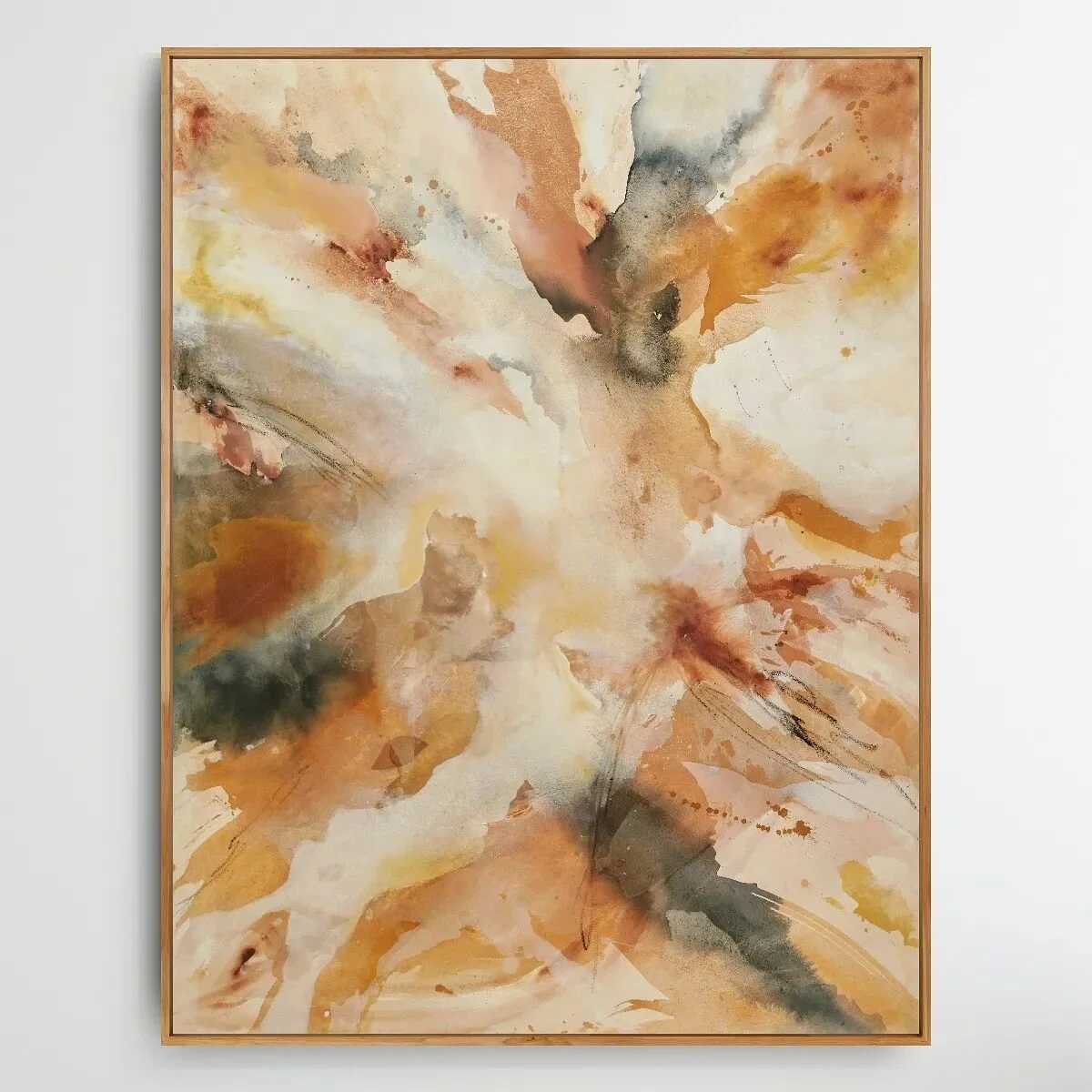 🧡
Grande échelle 46x60 pouces. 
Cette fois, ce ne sont pas des couleurs neutres subtiles et paisibles. C'est complexe, audacieux et profond ! En tant que psychologue, j'ai fait environ 15 ans de travail intérieur personnel. Maintenant, j'ai ça. Je vous en serai éternellement reconnaissant 🫶.

Grand format 46x60 pouces.
Cette 