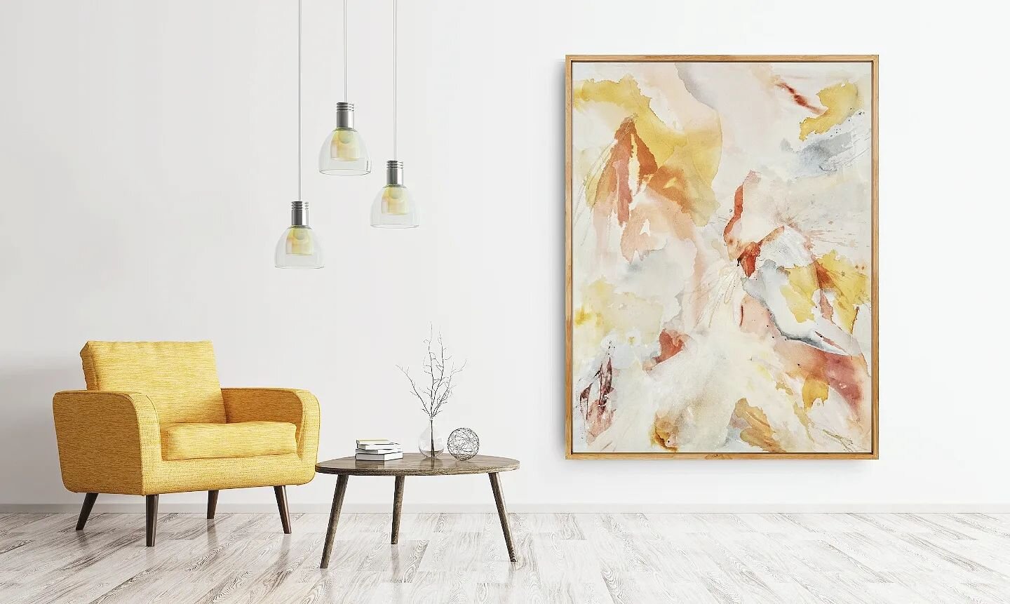 &quot;Not Winter Yet&quot;
46x60 on raw canvas.
Framed in white ash.
Available on my website.

46x60, encadr&eacute; en fr&ecirc;ne blanc. Disponible sur mon site web.

.
.
.
.
#interiordesignersmontreal #acrylicpaint #canadianartist #montrealartist 