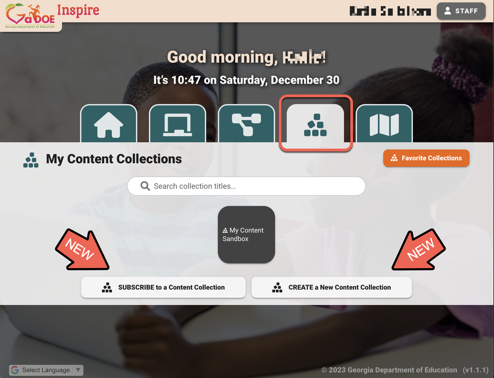 Inspire Release Notes — Common Good Learning Tools